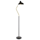 Lucien Black Floor Lamp by Coaster at Eve Furniture