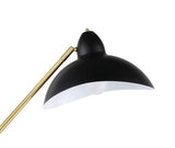 Lucien Black Floor Lamp by Coaster at Eve Furniture