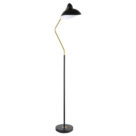 Lucien Black Floor Lamp by Coaster at Eve Furniture