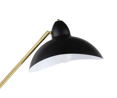 Lucien Black Floor Lamp by Coaster at Eve Furniture