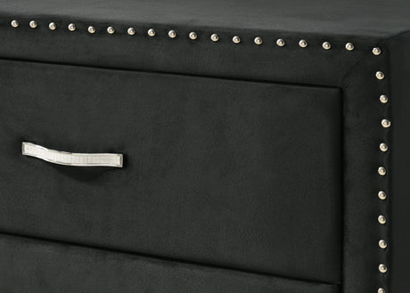 Lucinda Black Dresser by Crown Mark at Eve Furniture