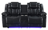 Lucky Charm Black Reclining Living Room Set by New Era Innovations at Eve Furniture