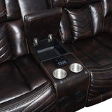 Lucky Charm Brown Reclining Living Room Set by New Era Innovations at Eve Furniture