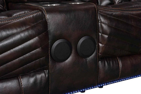 Lucky Charm Brown Sectional by New Era Innovations at Eve Furniture