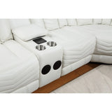 Lucky Charm White Sectional by New Era Innovations at Eve Furniture