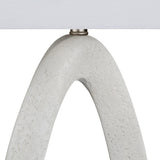 Ludlow White Table Lamp (Set of 2) by Crestview at Eve Furniture