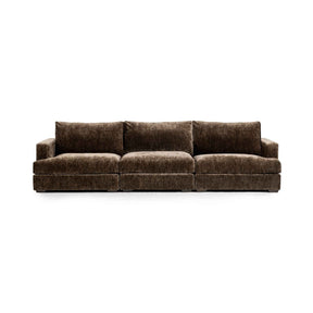 Ludwig 3 Piece Sofa - Mossed Brown by Classic Home at Eve Furniture