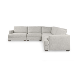 Ludwig 5 Piece Sectional - Ivory by Classic Home at Eve Furniture