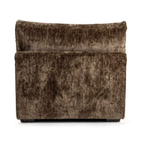 Ludwig Armless Chair - Mossed Brown by Classic Home at Eve Furniture