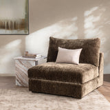 Ludwig Armless Chair - Mossed Brown by Classic Home at Eve Furniture