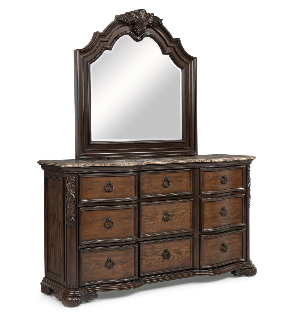 Ludwig Brown Dresser by Crown Mark at Eve Furniture