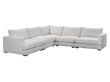 Ludwig Ivory 5 Piece Sectional by Classic Home at Eve Furniture