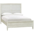 Lugano Bed, White Wash by Dovetail at Eve Furniture