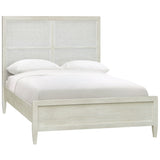 Lugano Bed, White Wash by Dovetail at Eve Furniture