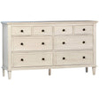 Lugano Dresser, White Wash by Dovetail at Eve Furniture