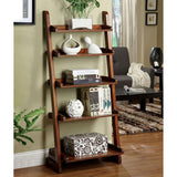 Lugo Antique Oak Ladder Shelf by Furniture of America at Eve Furniture