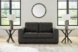 Luigi Thunder Leather Living Room Set by Ashley at Eve Furniture