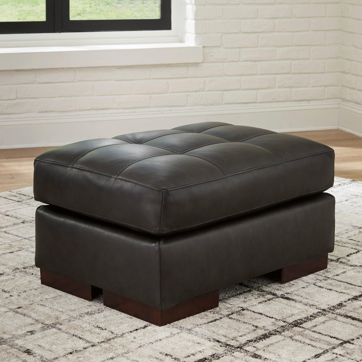 Luigi Thunder Leather Living Room Set by Ashley at Eve Furniture