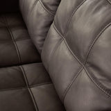 Luigi Thunder Leather Loveseat by Ashley at Eve Furniture