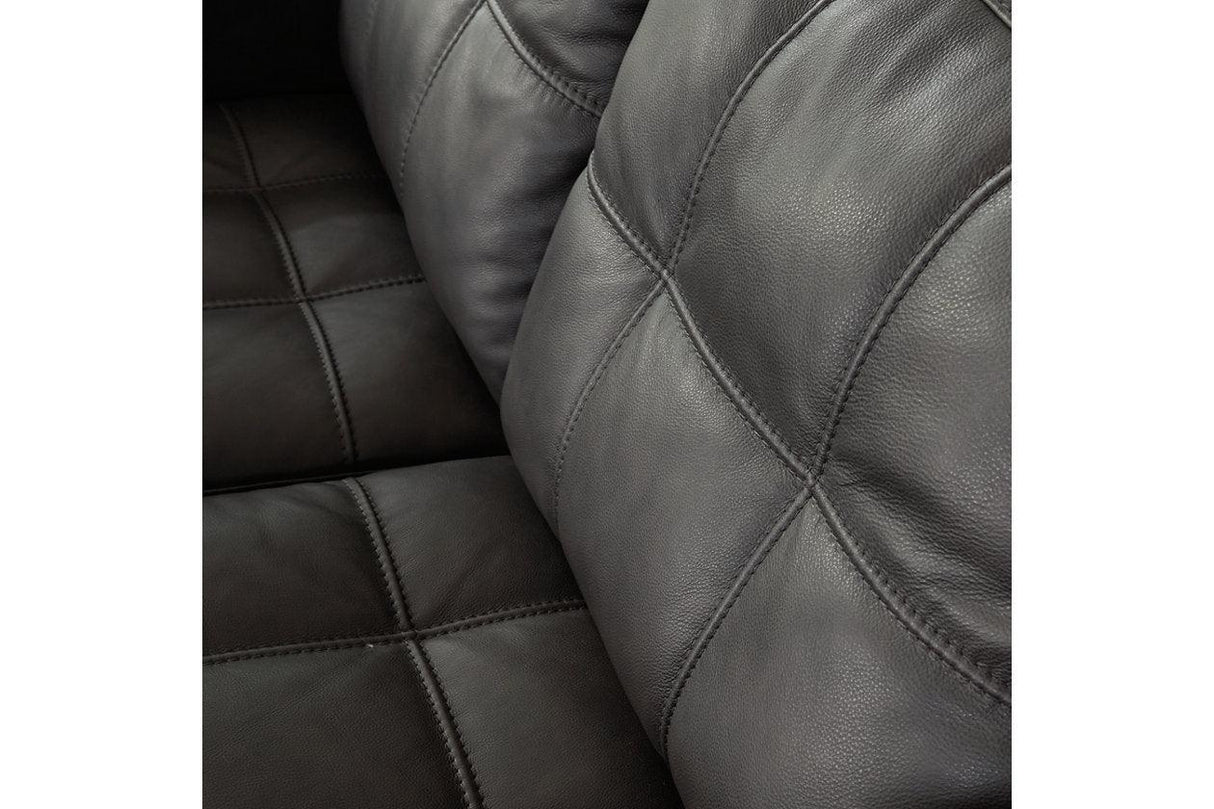 Luigi Thunder Sofa and Loveseat by Ashley at Eve Furniture
