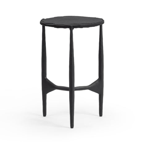 Luka Charcoal Forge End Table by Classic Home at Eve Furniture