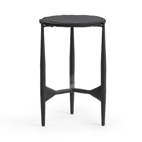 Luka Charcoal Forge End Table by Classic Home at Eve Furniture