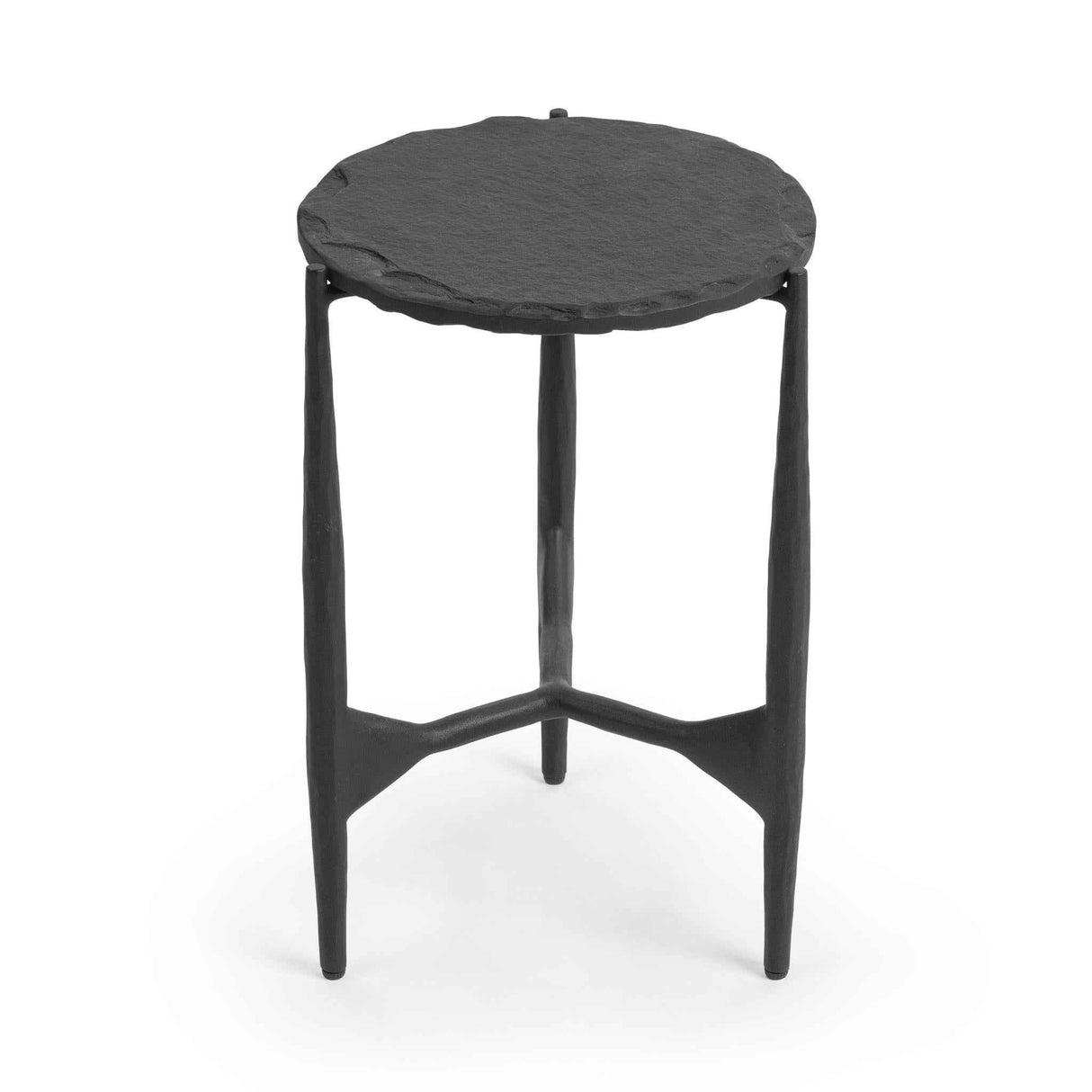 Luka Charcoal Forge End Table by Classic Home at Eve Furniture