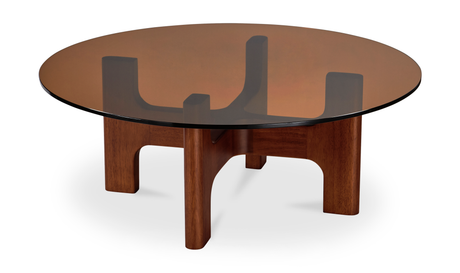 Luke Coffee Table Amber by Moe's Home at Eve Furniture