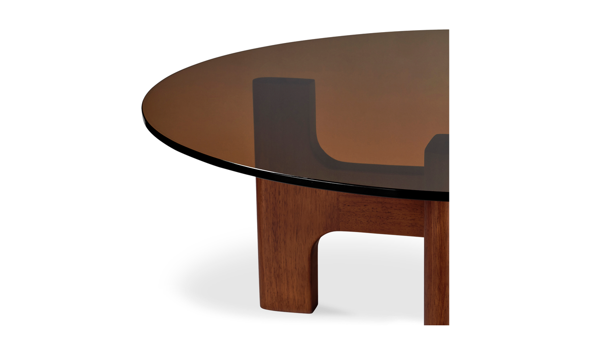 Luke Coffee Table Amber by Moe's Home at Eve Furniture