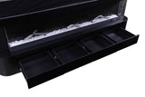 Luken Black TV Stand by Furniture of America at Eve Furniture
