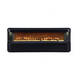 Luken Black TV Stand by Furniture of America at Eve Furniture