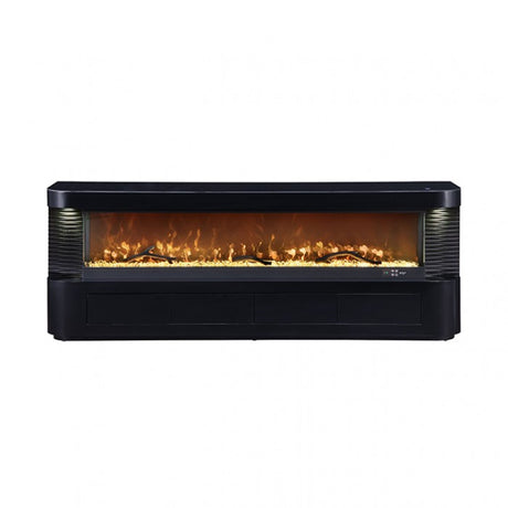Luken Black TV Stand by Furniture of America at Eve Furniture