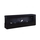 Luken Black TV Stand by Furniture of America at Eve Furniture
