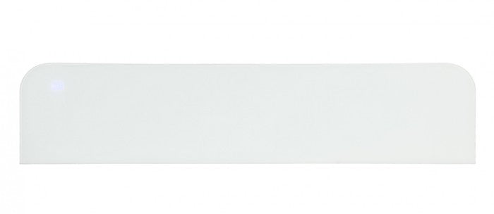 Luken White TV Stand by Furniture of America at Eve Furniture