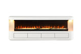 Luken White TV Stand by Furniture of America at Eve Furniture
