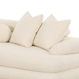 Lulu Cream Boucle Modular Sectional by TOV Furniture at Eve Furniture