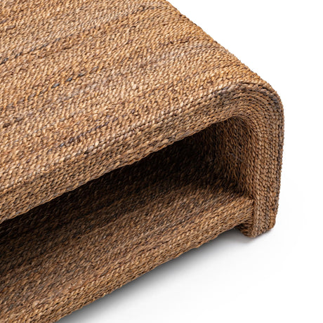 Luma Harvest Abaca 56 Rectangle Coffee Table by Classic Home at Eve Furniture