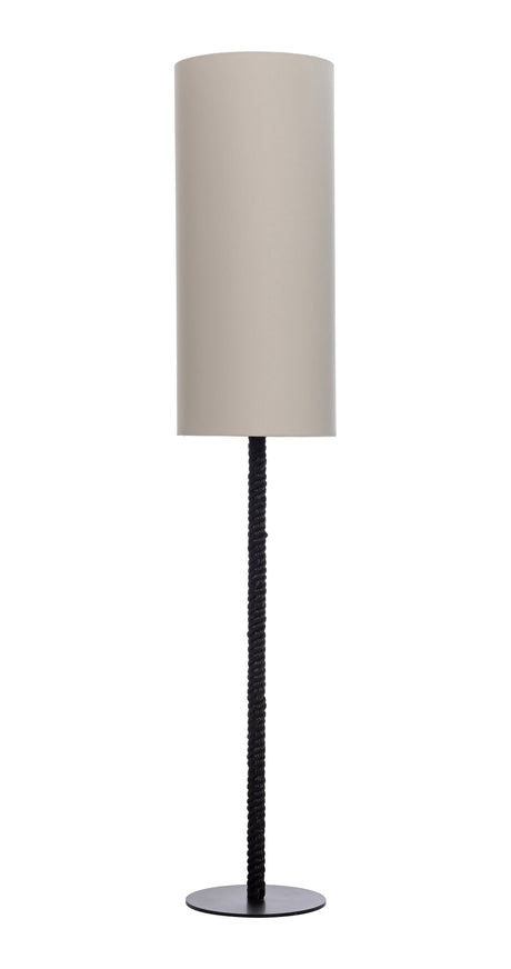 Lumaris Black Solar Floor Lamp by Zuomod at Eve Furniture