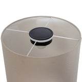 Lumaris Black Solar Table Lamp by Zuomod at Eve Furniture