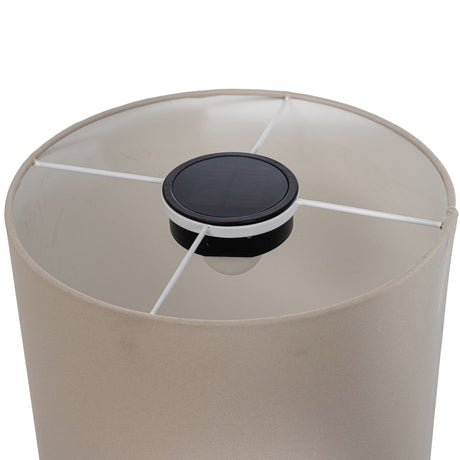 Lumaris Black Solar Table Lamp by Zuomod at Eve Furniture