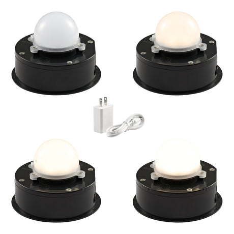 Lumaris Black Solar Table Lamp by Zuomod at Eve Furniture