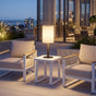 Lumaris Black Solar Table Lamp by Zuomod at Eve Furniture
