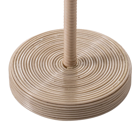 Lumika Beige Solar Floor Lamp by Zuomod at Eve Furniture