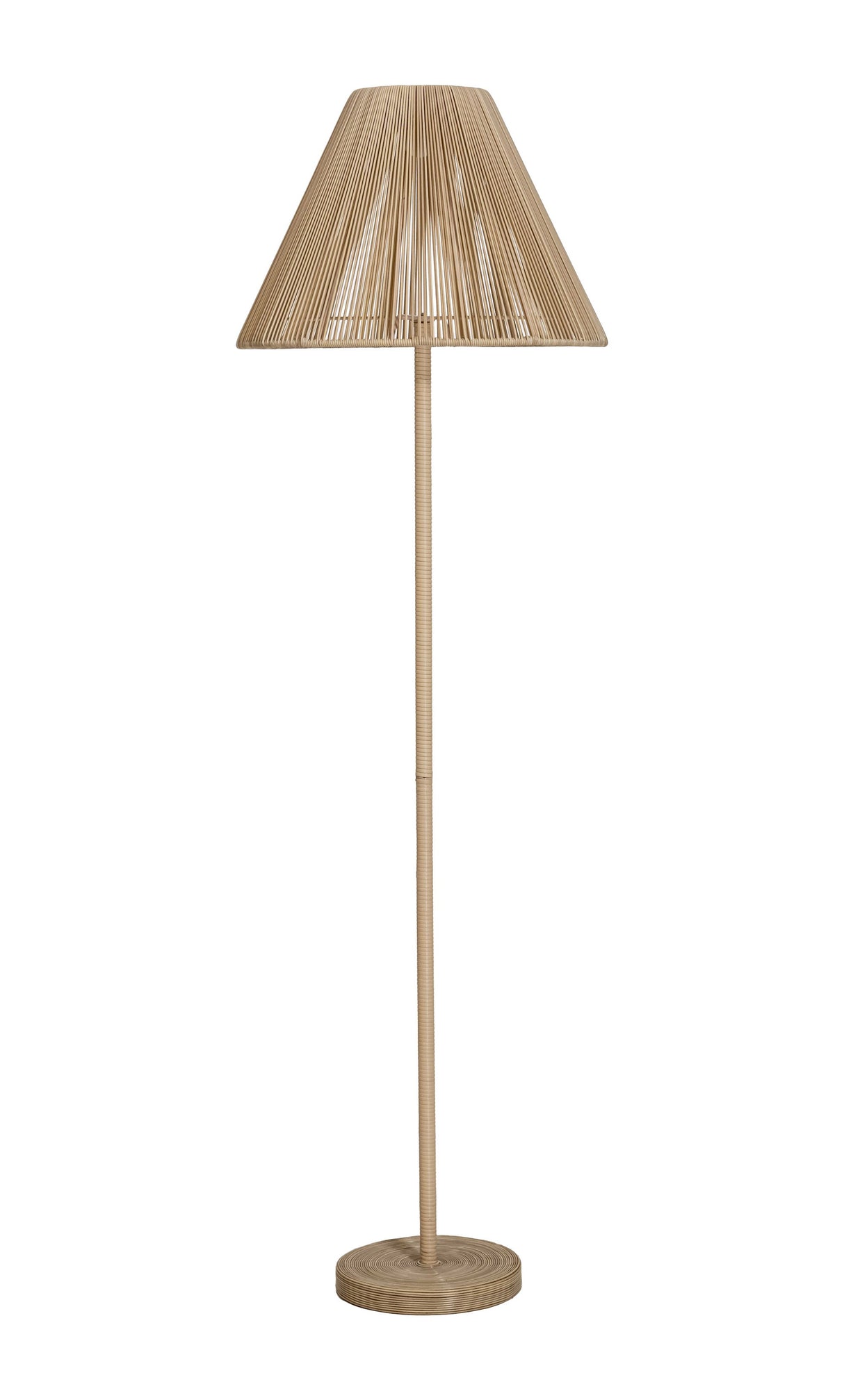 Lumika Beige Solar Floor Lamp by Zuomod at Eve Furniture