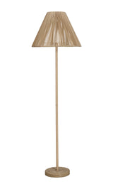 Lumika Beige Solar Floor Lamp by Zuomod at Eve Furniture