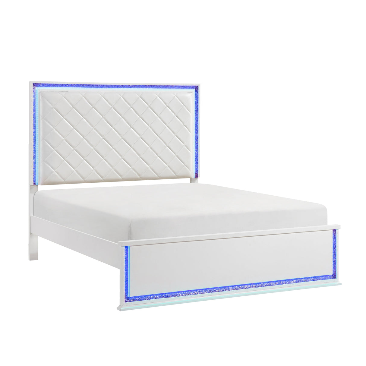 Lumin Pearl White Chest by Homelegance at Eve Furniture