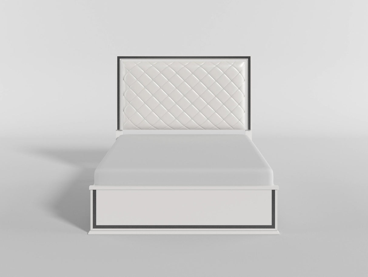 Lumin Pearl White Chest by Homelegance at Eve Furniture