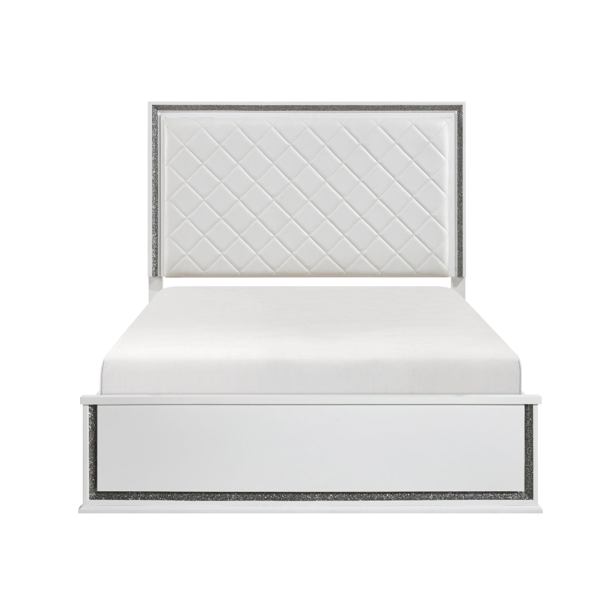 Lumin Pearl White Chest by Homelegance at Eve Furniture