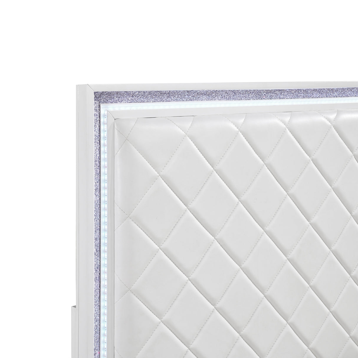 Lumin Pearl White Chest by Homelegance at Eve Furniture