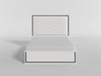 Lumin Pearl White LED Panel Bedroom Set by Homelegance at Eve Furniture